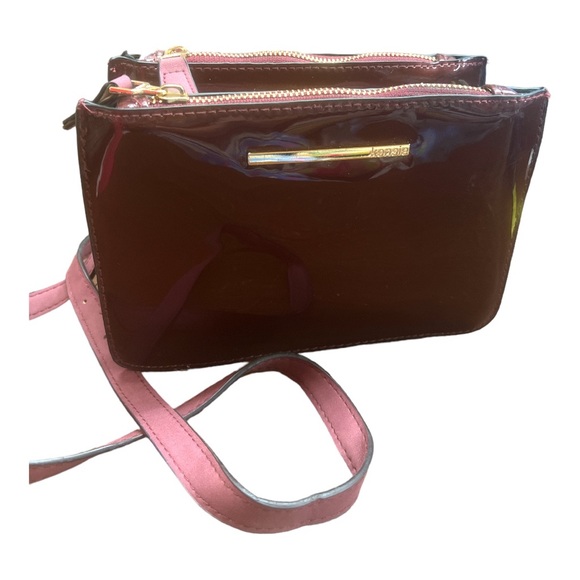 Small 3 Compartment Kenzie Purse Pocketbook Bag - Picture 2 of 7